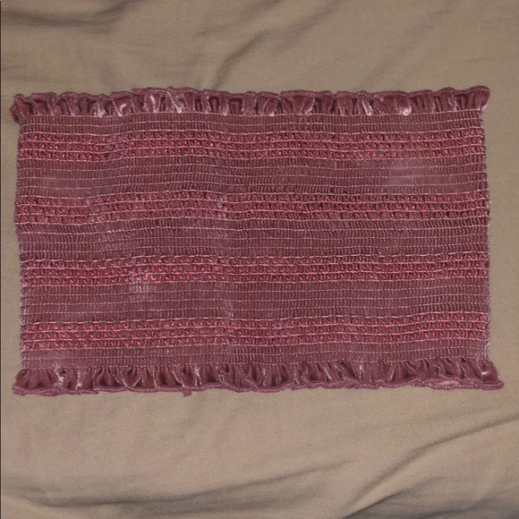 UO Silence + Noise Smocked Tube Top - Picture 2 of 4